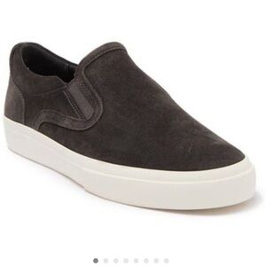 Vince Suede Platform Slip-On Sneakers